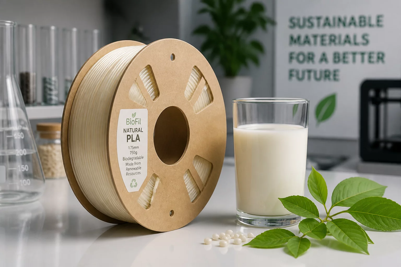 Spoiled Milk Bioplastic Development